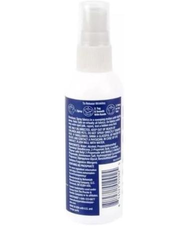 AMCIENT Travel Size Wrinkle Releaser Spray 2-Pack (3 oz Each) with Clear Toiletry Bag & Packing List | Ideal for International Travel - Buy Online on SooperMarket.com