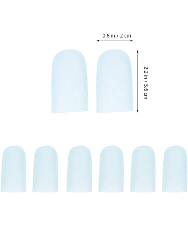 20 Pairs Multi-Function Blue Gel Toe Protectors for Men and Women - Sleeve for Corns, Calluses, and Ingrown Toes - Buy Online on SooperMarket.com