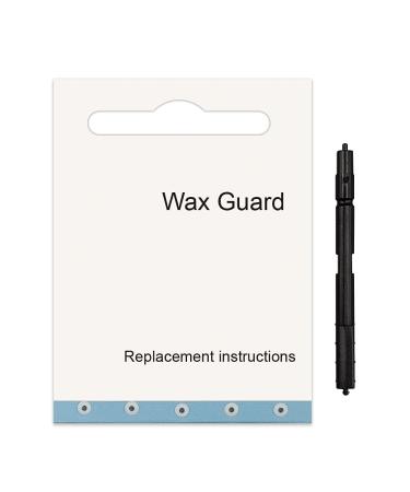 50-Pcs 1mm Disposable Wax Guard Filters Cleaning Tool Accessories Hearing Aid Wax Guard Filters for phonak, widex, Unitron and Resound Hear Clear Hearing aid Filters
