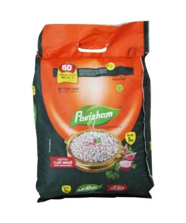 Pavizham Matta Rice | 5KG | Matta Arisi | Healthy | High Fibre | High Protein | Natural | Indian Origin | Gluten Friendly