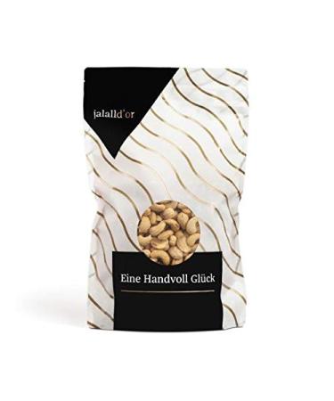 Cashwkerne Bio Jalall d'Or |1kg |nature |Organic certified |completely |Bio cashews freshly filled |Valuable Magnesium source |natural tryptophan supplier |Cashwnuts 1000 g sweet 1 kg (1 Pack)