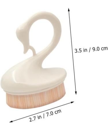 1pc Makeup Brush Liquid Foundation Applicator Foundation Brush Blending Liquid Powder Brush Face Brush Blending Beauty Brush Plastic Abs Miss Cosmetic White Beauty Products - Buy Online on SooperMarket.com