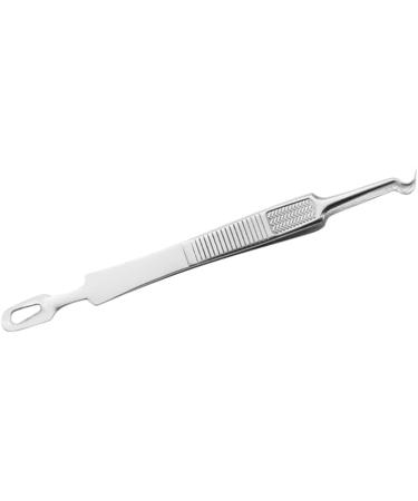 FOYTOKI 9 Pcs Clip Comedone Pimple Extractor Blackhead Tweezers Tool Blackheads Silver Stainless Steel - Buy Online on SooperMarket.com