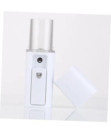 1pc Rechargeable Facial Sprayer Usb Mini Face Spray Device Steamer Spray Meter Humidifier Handheld 11.5*3cm White - Buy Online on SooperMarket.com