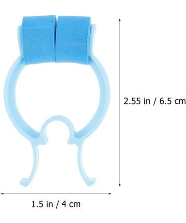 16Pcs Healeved Nose Cuffs - Stop Nosebleeds & Epistaxis Clips | EVA Foam Nose Bleed Stopper for First Aid - Blue - Buy Online on SooperMarket.com