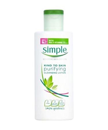 Simple Kind to Skin Purifying Cleansing Lotion 6.76 Ounce - Pack of 2