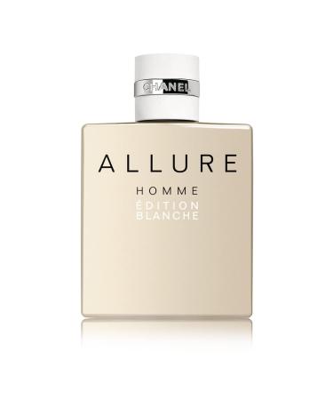 Chanel Allure Homme Edition Blanche Eau De Toilette Spray 150ml Cedar Fresh Lemon Vanilla 5.07 Fl Oz (Pack of 1) - Buy Online on SooperMarket.com