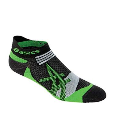 ASICS Kayano Single Tab Sock Small Black/Green Gecko
