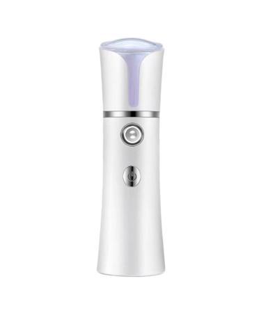 Mikinona 1pc Facial Mister Sprayer Skin Care Humidifier Portable Humidifer Spray Humidifier White 14.1x4cm White