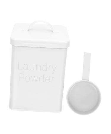 1 Set Washing Storage Bucket Laundry Laundry Dispenser Organizer Bucket 23X15.5CM White