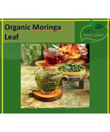 MORINGA TEA ORGANIC 50g | DRIED MORINGA LEAVES | loose tea theine-free Revitalizing herbal tea Great in Salads Juice cooking Or Soups - Daun Kelor Kering