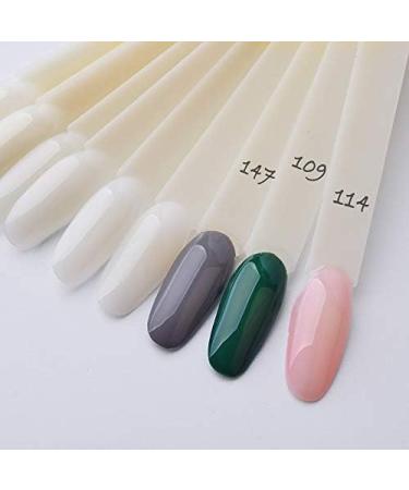 200 x Natural Clear False Nail Art Tips Display Swatch Sticks for Practice and Polish Swatching - Buy Online on SooperMarket.com