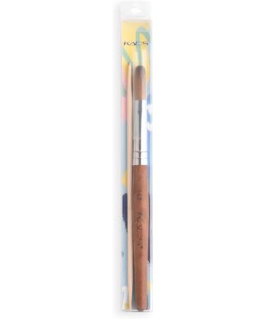 Alexnailart Kolinsky Sable Nail Brush - Size 14 Acrylic Brush with Red Wooden Handle for Manicure Design - Buy Online on SooperMarket.com