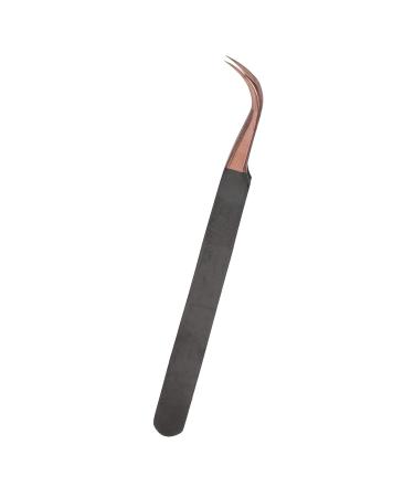 Professional Stainless Steel Eyelash Extension Tweezers | Curved Salons Tweezers for Precision Application - Buy Online on SooperMarket.com
