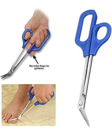 Long Handled Toe Nail Clippers Angled Scissors Cutters Chiropody Thick Large Heavy Duty (PDS 8 INCH Scissors) - Buy Online on SooperMarket.com