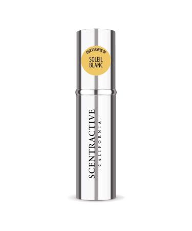 CA Perfume Impression of T. Ford Soleil Blanc For Women & Men Replica Version Fragrance Dupes Concentrated Long Lasting Eau de Parfum Spray Refillable Atomizer Bottle 0.17 Fl Oz/5ml-X1 T. FORD SOLEIL BLANC IMPRESSION 0.17 Fl Oz (Pack of 1)