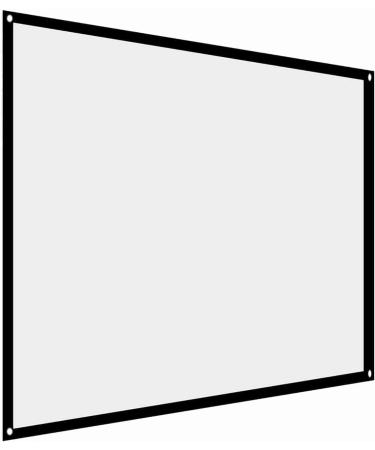 Buy Akozon 60-Inch Portable Projector Canvas - Foldable Movie Screen for Outdoor Cinema & Home Use - Buy Online on SooperMarket.com