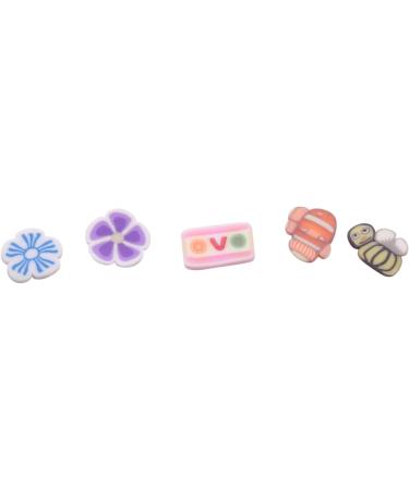 Yheonver 2000 Pieces 3D Fruit Flower Clay Slices for Slime DIY Crafts Nail Art Decorations - Buy Online on SooperMarket.com