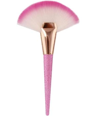 Makeup Brush Pro 1 Pcs Large Fan Shape Makeup Brush Blush Powder Foundation Cosmetic Tool - Buy Online on SooperMarket.com