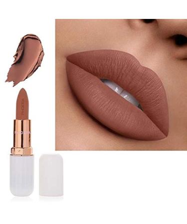 AQUAPURITY PHOERA ABSOLUTE VELVET MATTE LIPSTICK LONG LASTING WATERPROOF PIGMENT MAKEUP UK (102 Nude)