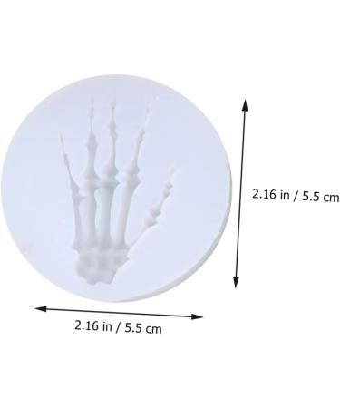 Abaodam 5pcs Christmas Theme Glue Silicone Mold 3d Silicone Mold Halloween Silicone Molds Bat Making Mold White 5.5X1cm - Buy Online on SooperMarket.com