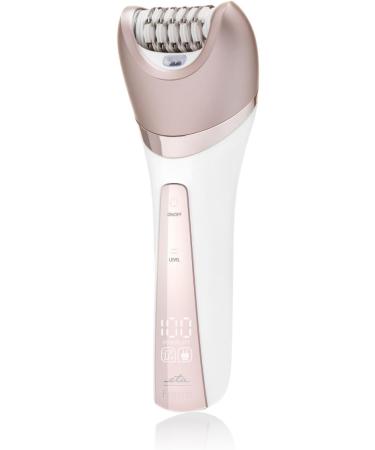 ETA Epilierer - Compact Epilation Device with 30 Tweezers Razor & Trim Attachments 4-Hour Battery Integrated Light & Travel Bag - Buy Online on SooperMarket.com