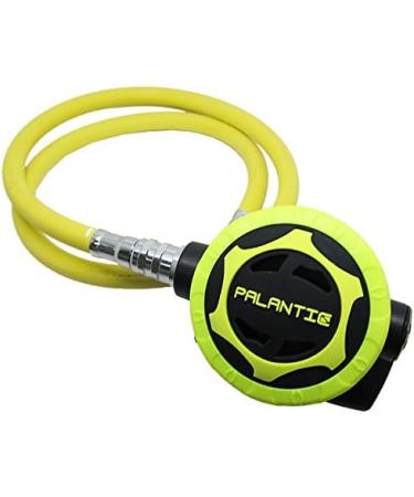 Scuba Choice Palantic AS206 Black/Yellow Octopus Regulator with 36 Hose - 350PSI - Buy Online on SooperMarket.com