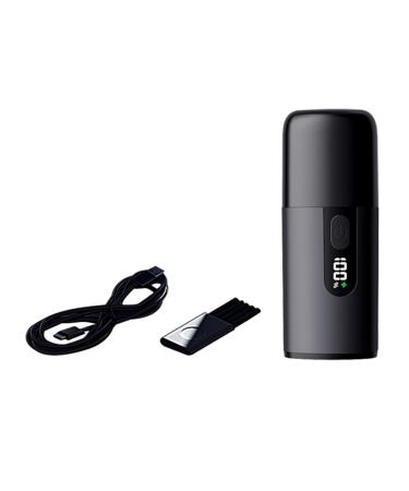 Cenei Electric Nose Hair Trimmer for Both Men and Women with LCD Display Dual Edge Blade USB Rechargeable Trimmer Nose Clippers
