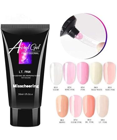 Desikixudy 30Ml Crystal Extend Uv Nail Gel Extension Builder Nail Art Gel Lacquer Jelly Builder Uv Nail Gel 09 - Buy Online on SooperMarket.com