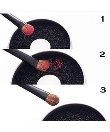 Buy Makeup Brush Cleaner Kit | Remove Shadow Color Effortlessly | No Water or Chemicals Needed - Fast International Shipping - Buy Online on SooperMarket.com