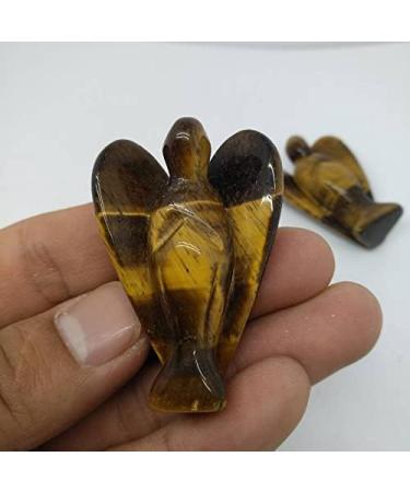 Natural Crystal Rough 2 Inch Golden Tiger Eye Natural Crystal Stones - Buy Online on SooperMarket.com
