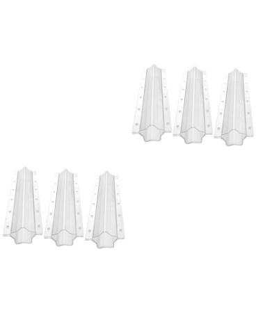 GANAZONO 6 Pcs Vegetable Shaping Shaped Cucumber Shaping Moulds Cucumber Molds Strawberry Transparentx2pcs 20x5.5cmx2pcs