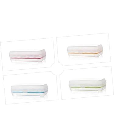 Mikikit Egg Storage Container 2pcs 10 Eggs Storage Container Egg Cartons Portable Egg Holder Egg Tray Refrigerator re-usable Green 24.5*10.5*7cm - Buy Online on SooperMarket.com