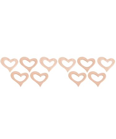 BESTOYARD 10 pcs Wooden Baby Baby chew Toy chew Toys Kid Toy Teether Toys Lovely
