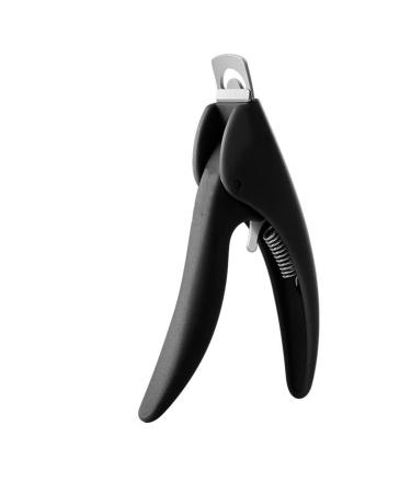 Clipper Trimmer Scissors Round Edge Finger Cutter Nail Manicure Tool Nail Clippers Professional Trimmer (Color : Svart)