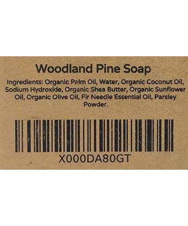 YANKEETRADERS Woodland Pine Soap - Handmade All-Natural Vegan Soap Bars (Set of 2) for International Shipping - Buy Online on SooperMarket.com