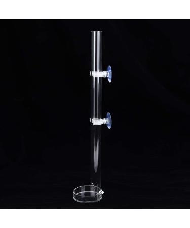 Fish Shrimp Feeder Tube and Plate Acrylic Clear Shrimp Feeding Tube Aquarium Fish Tank Feeder for Crystal Shrimp Tropical Fish(20cm) - Buy Online on SooperMarket.com