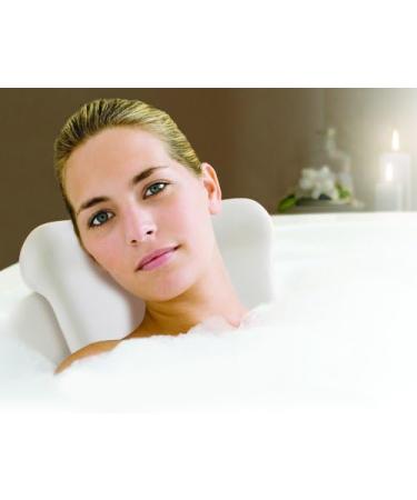 Pretika AB198 SoftSpa Massaging Bath Pillow - Ultimate Relaxation Experience - Buy Online on SooperMarket.com