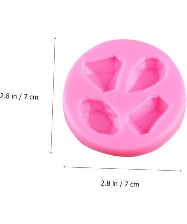 Cabilock 9 Pcs Baking Mold Silicone Chocolate Molds Pastry Silicone Mold Jelly Pink Cake Machine 7X7X1CMx3pcs Pinkx3pcs - Buy Online on SooperMarket.com