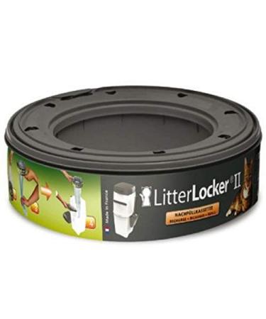 LitterLocker II Refill Cartridge- 1 Unit Hygienic Disposal System For Soiled Cat Litter Environmentally Friendly Cartridge Completely Hygienic Deodorizer Traps Odours