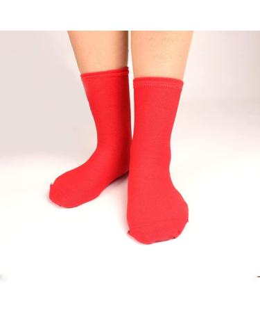 MAGICLULU Unisex Tourmaline Self-Heating Health Socks - 3 Pairs Mix Color, Ideal for Fishing, Camping, Hiking, Skiing - Men and Women - Buy Online on SooperMarket.com