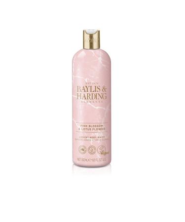 Baylis & Harding Liquid Body Wash Soap Elements Pink Blossom & Lotus Flower 16.9oz/500ml