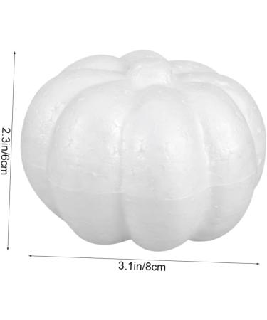 Warmhm 30 Pcs Pumpkin White Foam Ball Mini Whitex6pcs 8.8*8.5*5cmx6pcs - Buy Online on SooperMarket.com