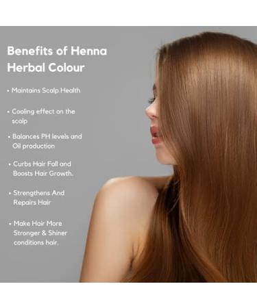 AATMANA Herbal Dark Brown Henna Hair Color with 9 Herbs | Natural Hair Color 100g - Buy Online on SooperMarket.com
