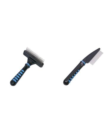 Nobby Comfort Line Desurage Striegel Rotating 39 Teeth & Comfortline Discrowding ridge with rotating tines 29 teeth bundle with degradation comb