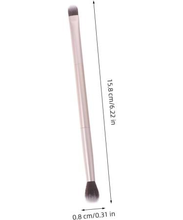 BELLIFFY 20pcs Double Brush Makeup Brush Women Makeup Supplies Eye Brush for Makeup Golden - Buy Online on SooperMarket.com