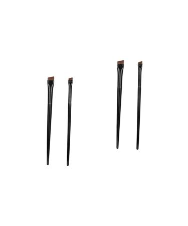 FOMIYES 6 Sets multi function eyebrow brush Miss cosmetic brush Blanket newborn wool blanket newborn eyebrow brush ultra fine eyeliner brush eyes flat