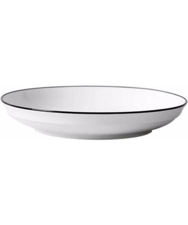 Serving Plates Ceramic Disc Household Dish Dish Dessert Dish Kitchen Restaurant Flat Dish White Minimalist Dinner Set Set of 4 Pack of 6 Pack of 10 Pack for Appetizer Dinner and Desserts (Color : B Small B - Buy Online on SooperMarket.com