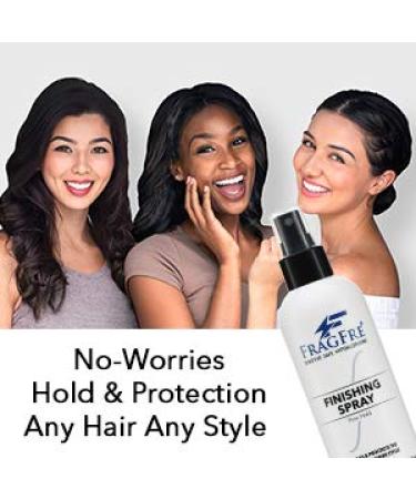FRAGFRE Hair Finishing Spray Firm Hold 8 oz - Fragrance-Free Hypoallergenic Hair Spray for Sensitive Skin - Vegan, Parabens and Gluten-Free - Long-Lasting Style Protection - Buy Online on SooperMarket.com