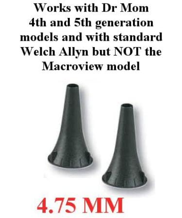 120 Large Diameter Specula for Dr Mom 4th and 5th Gen Otoscope - Ideal for Adults & Older Children - Not Compatible with 3rd Gen and Original Models - Buy Online on SooperMarket.com